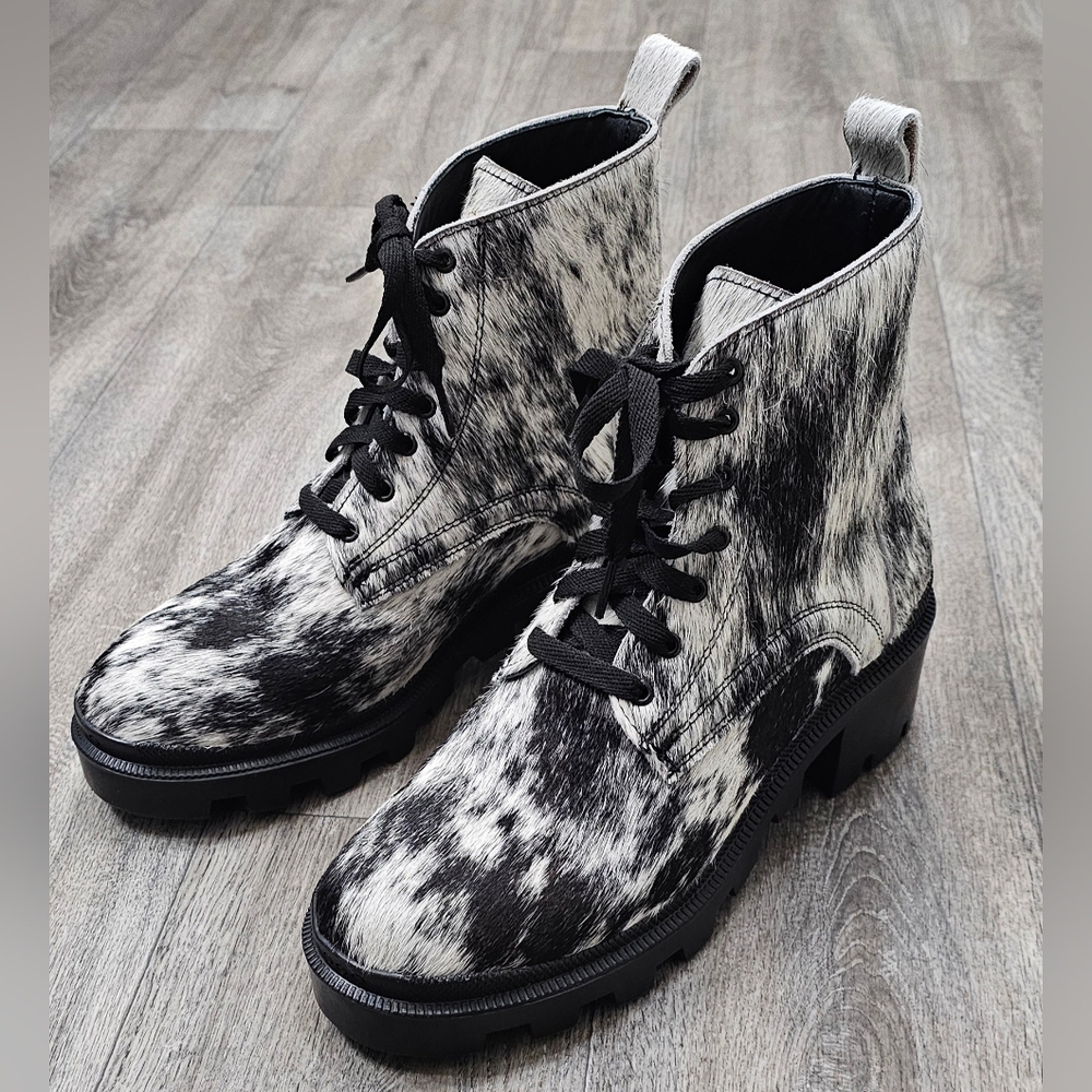 Agave Sky Cami Combat Boot-Size 9
